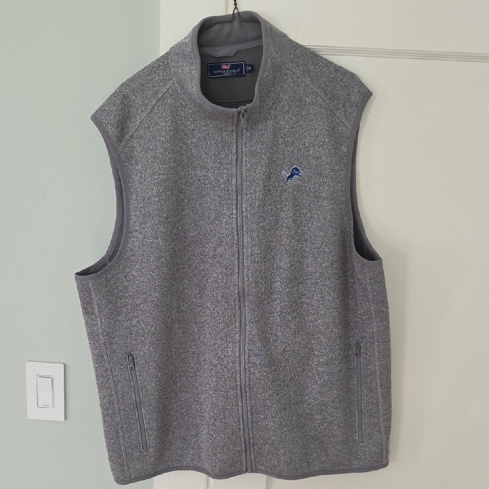 Vineyard Vines Detroit Lions Vest